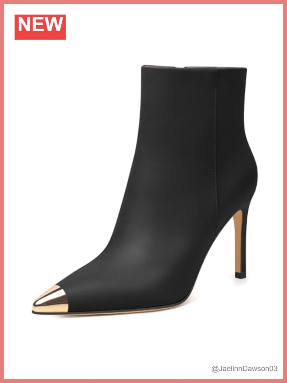 Kitten Heel Ankle Booties, Pointed Toe Side Zipper Suede Boots 3.5in, Women's